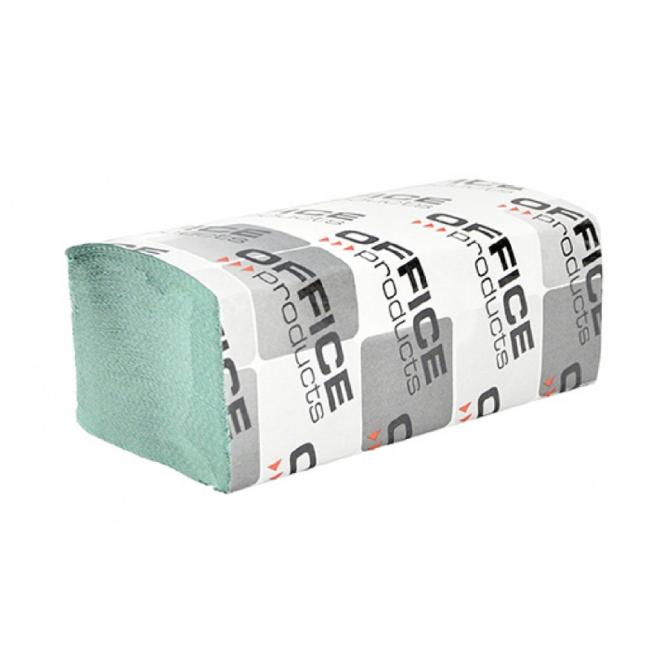 [HY725102] Paper towels Office Products ZZ 1-ply green recycled (20 pack.)
