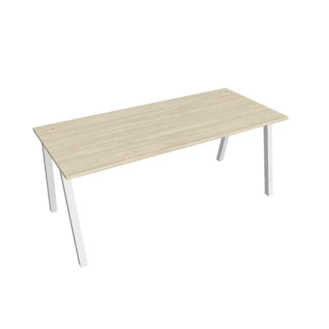 Work table UNI A, 180x75.5x80 cm, agate/white