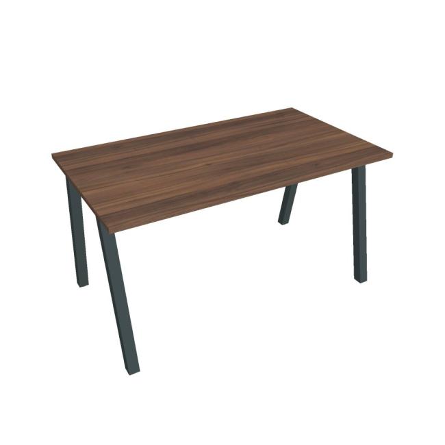 [ON919898] Conference table UNI A, 140x75.5x80 cm, walnut/black