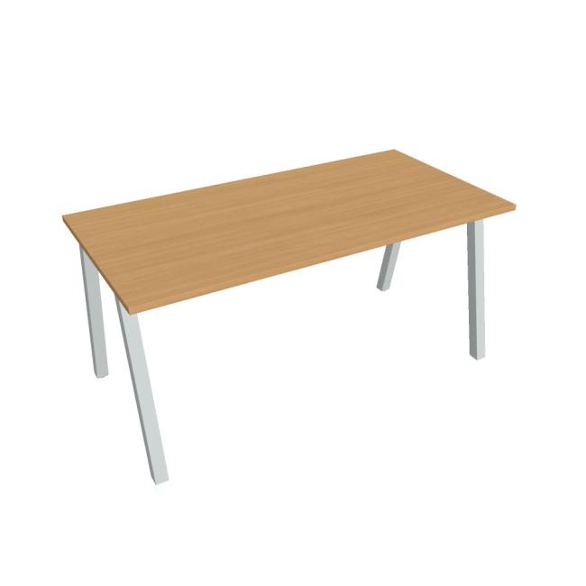 [ON919917] Conference table UNI A, 160x75.5x80 cm, beech/grey