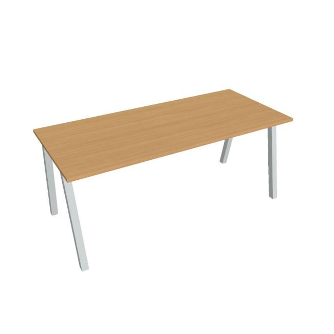 [ON919947] Conference table UNI A, 180x75.5x80 cm, beech/grey