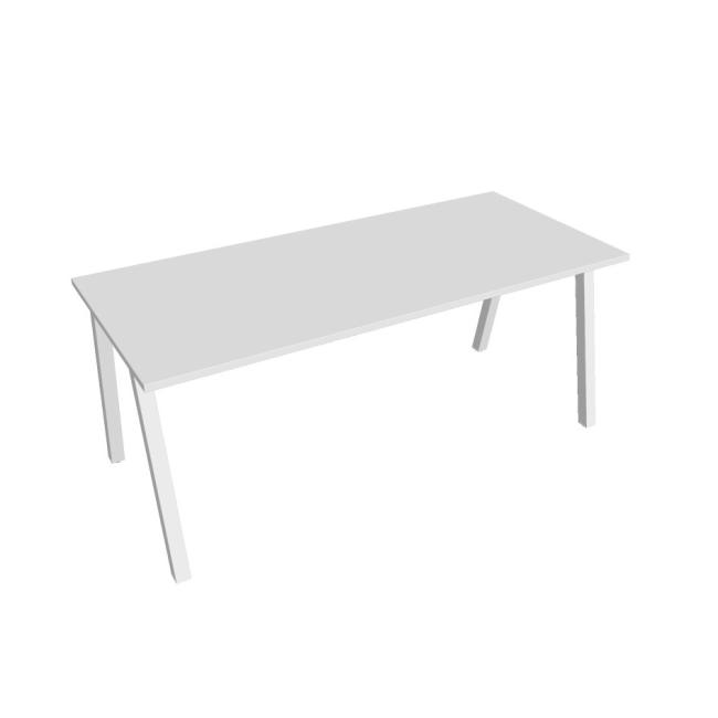Conference table UNI A, 180x75.5x80 cm, white/white