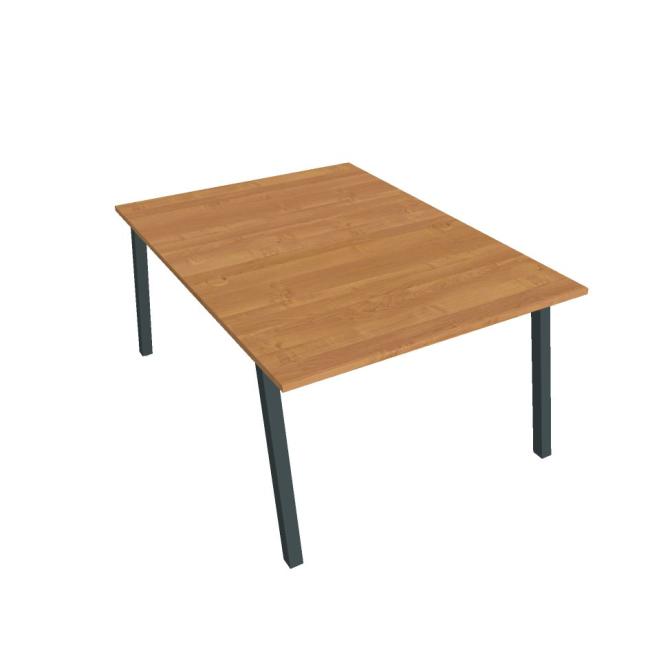 Work table UNI A, 120x75.5x160 cm, alder/black