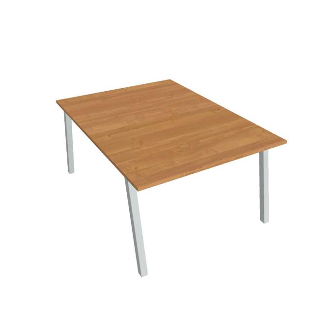 Work table UNI A, 120x75.5x160 cm, alder/grey