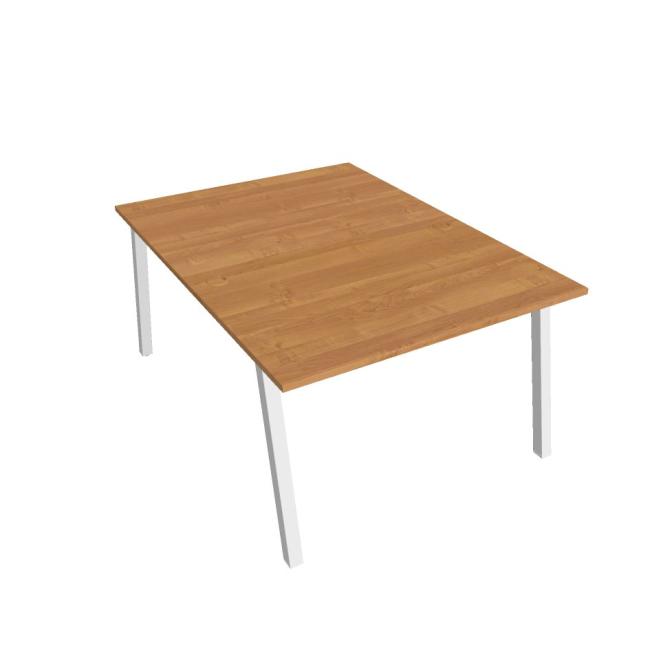Work table UNI A, 120x75.5x160 cm, alder/white