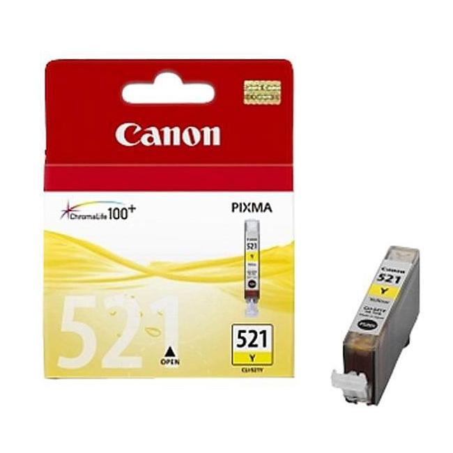 Ink cartridge Canon CLI-521 for MP 540/620/630/980/iP 3600/4600 yellow (460 pages)