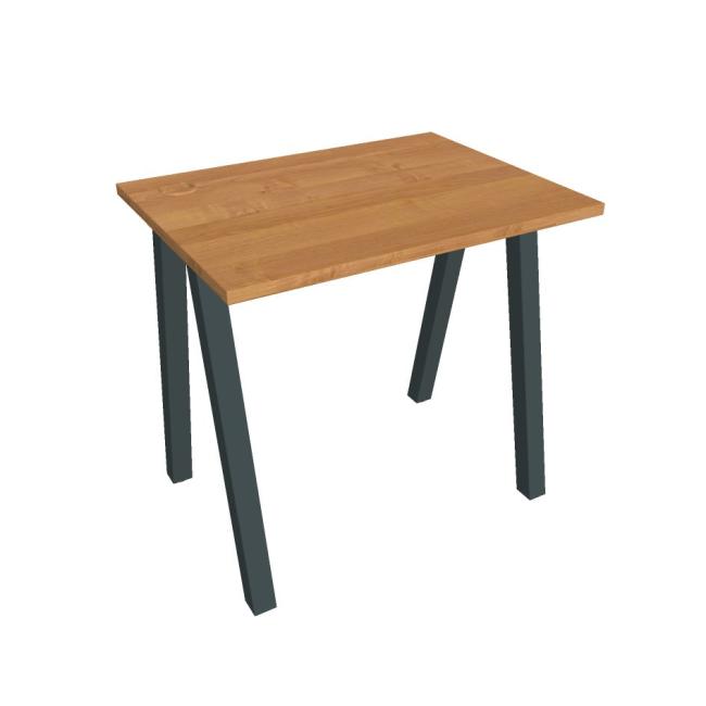 Work table UNI A, 80x75.5x60 cm, alder/black