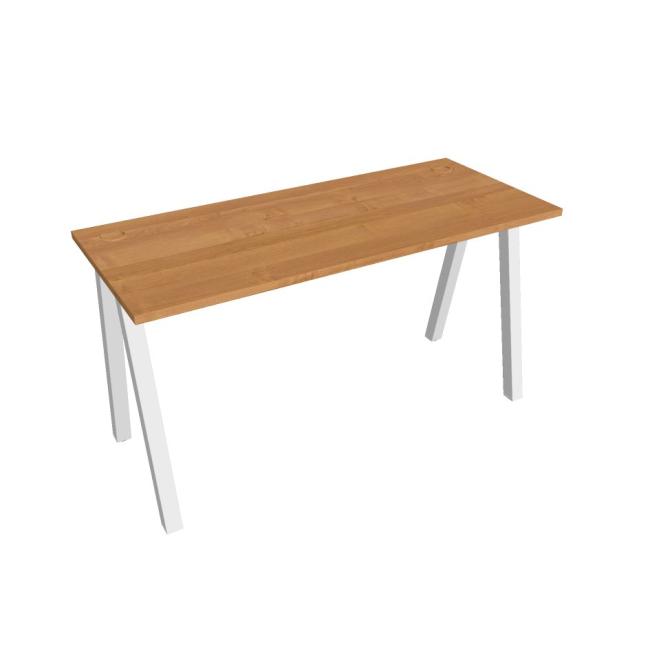 Work table UNI A, 140x75.5x60 cm, alder/white