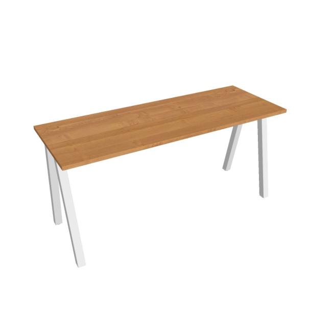 Work table UNI A, 160x75.5x60 cm, alder/white