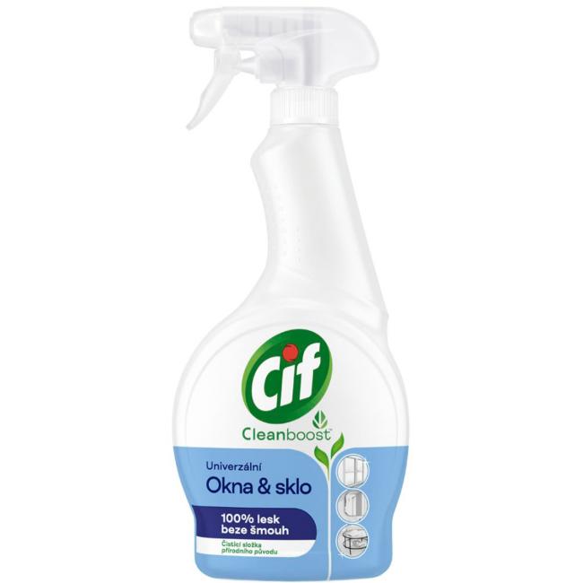 [HY774070] Cif Cleanboost univerzálny sprej na okná a sklo 500 ml