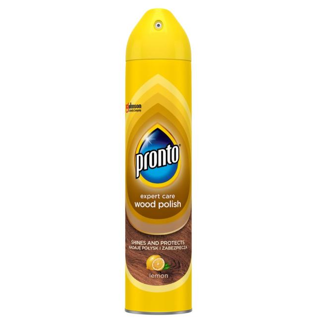 Pronto spray Wood Lemon for wooden surfaces 300 ml