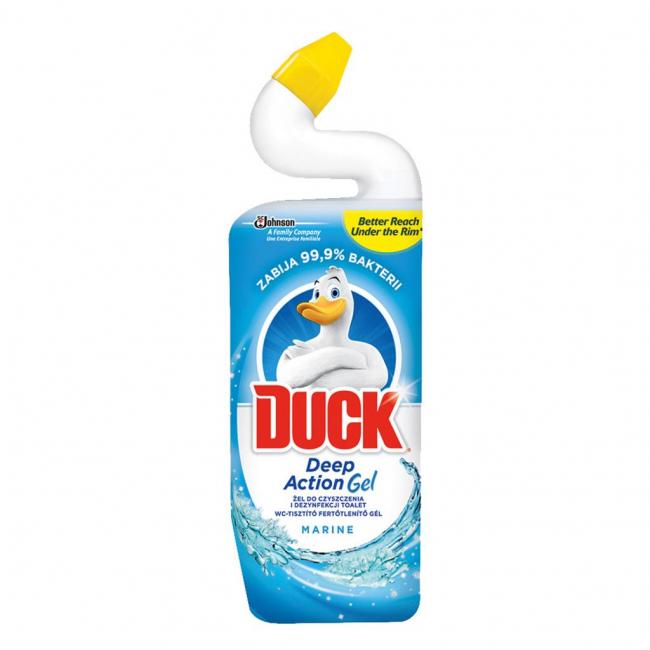 [HY776070] DUCK toilet disinfectant 750 ml Ultra Gel Marine