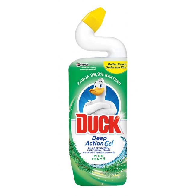 [HY776075] DUCK toilet disinfectant 750 ml Ultra Gel Pine