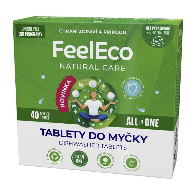 [HY776221] Feel Eco tablety do umývačky riadu All in One 40 ks