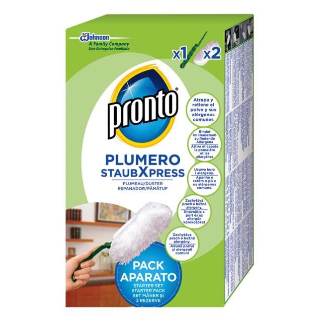 Pronto duster (1x handle + 2x replacement)