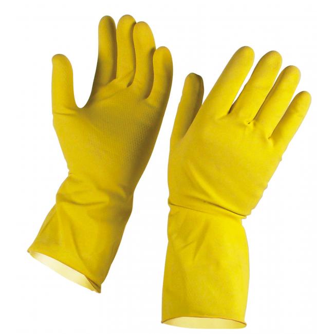 [HY778058] Rubber cleaning gloves size 8/M