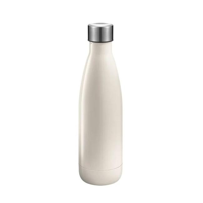 Bottle CONSTANT PASTEL 0.6 l, stainless steel, gray