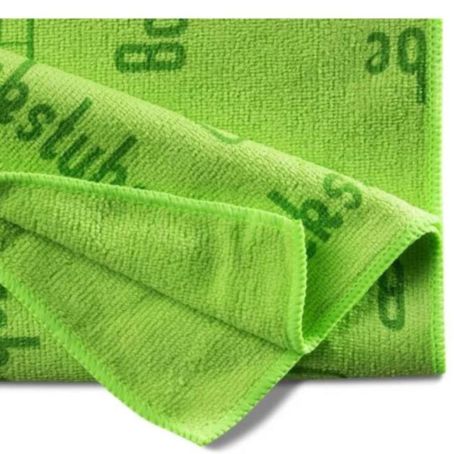 Microfiber towel 40 x 40 cm GREEN