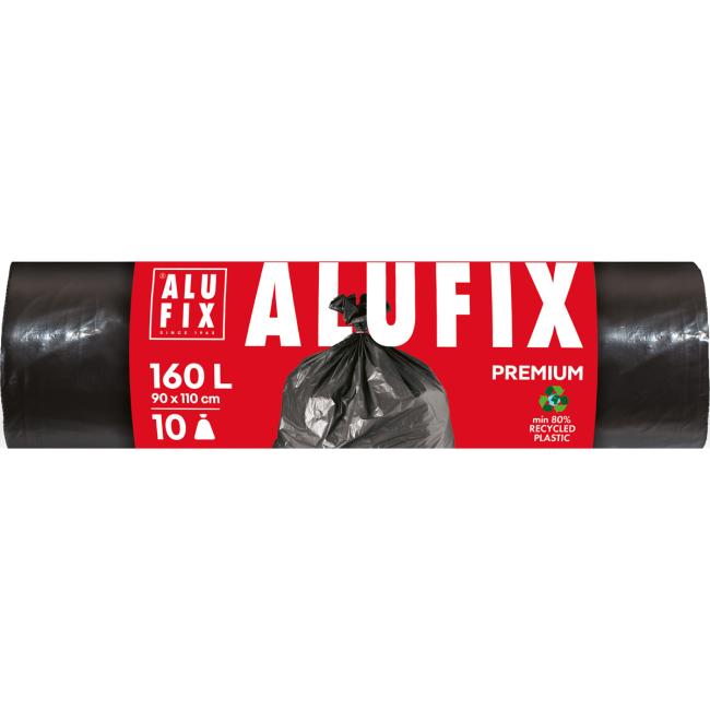 [HY946031] Garbage bags PROFI 160 ℓ, 10 pcs, 45mic, LDPE 90x110cm, black