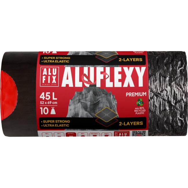 [HY946032] Výsuvné vrecia na odpadky. 45 ℓ/10 ks, 28 mic, LDPE