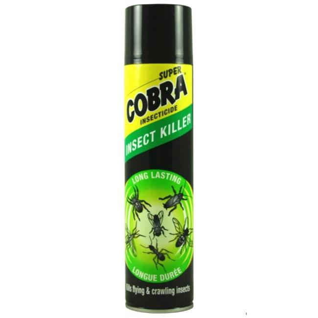 [HY955023] COBRA sprej UNI na lietajúci a lezúci hmyz 400 ml (čierny)