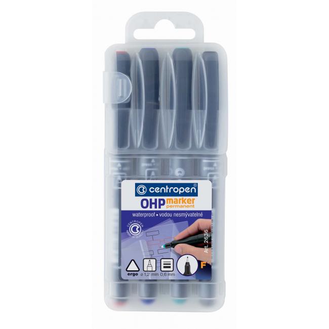 [CE263604] Set of markers OHP Centropen 2636 F/4S