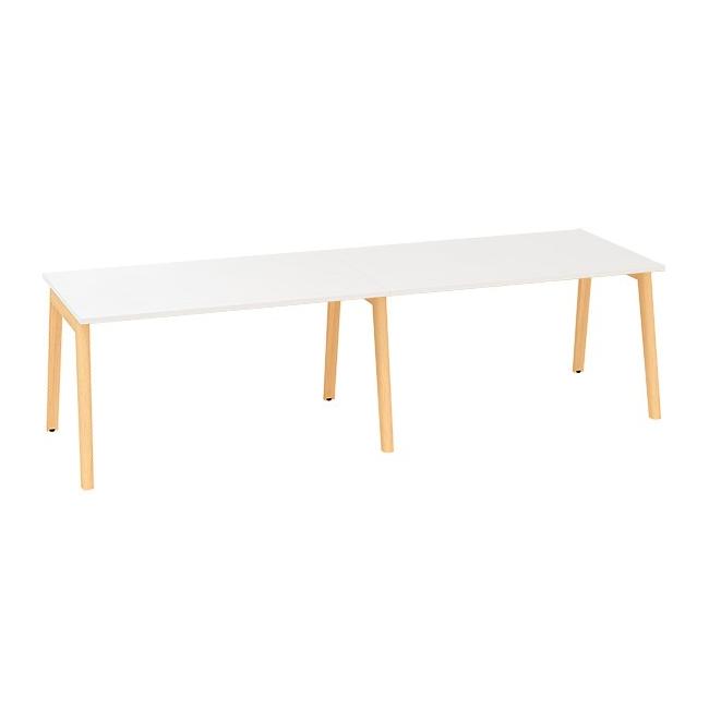 [IR100033] Conference table ROOT 280x100cm, white