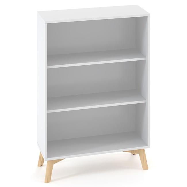 [IR100049] Shelf cabinet ALFA ROOT niche, 2 shelves, 80x45x121.5cm, white