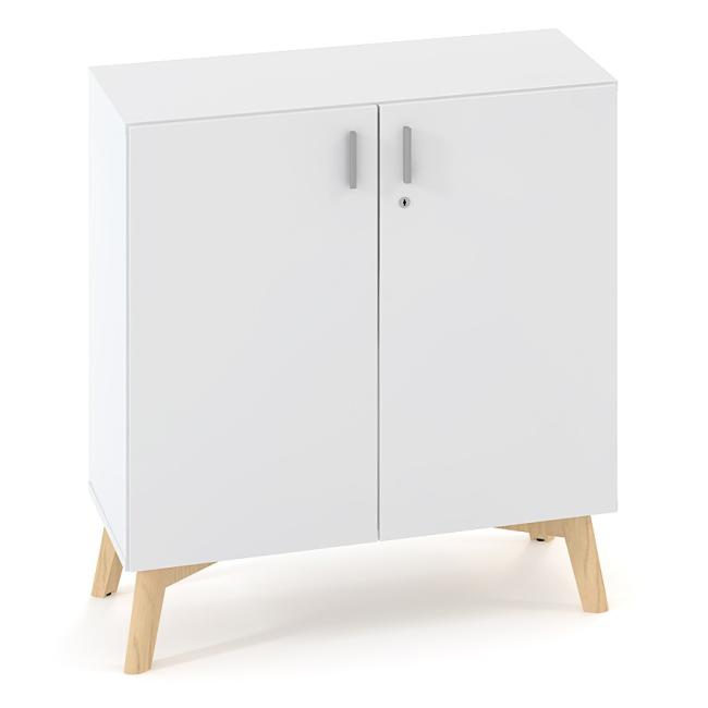 [IR100059] Policová skriňa ALFA ROOT, 1 polica, 80x47x88,7cm, biela