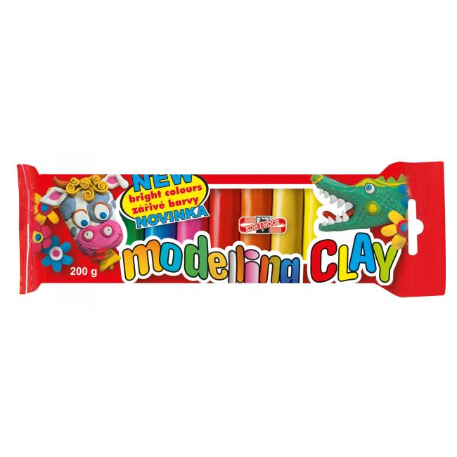 School plasticine 200g 10 colors