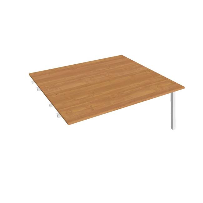 Work table UNI A, extendable. chain, 180x75.5x160 cm, alder/white