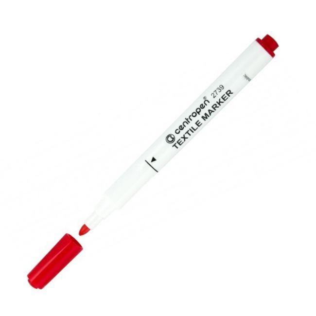 [CE273920] Textile marker Centropen 2739 red