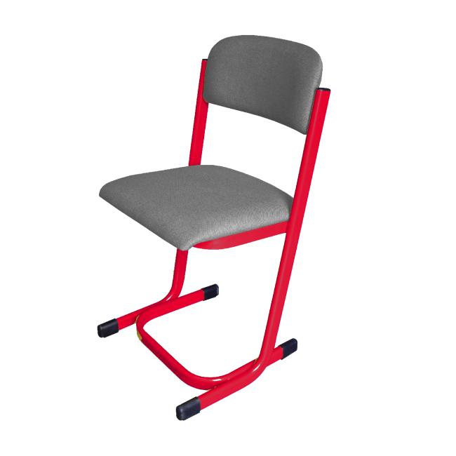 [AB300090] Teacher's chair, red