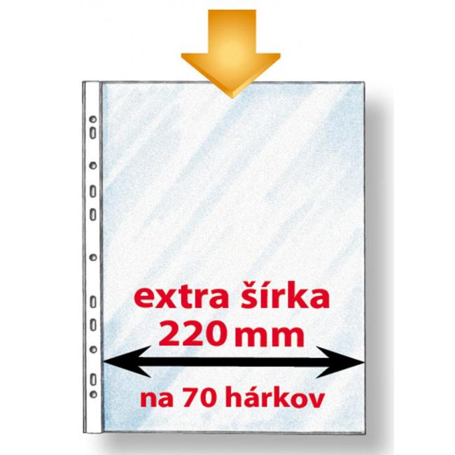 [KP202200] Euroobal Karton PP economy A4 maxi extra široký 50mic 50ks