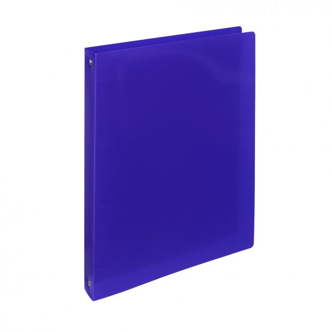 Binder PP 4-ring Opaline 2cm blue