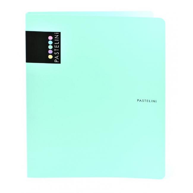 Binder 4-ring Cardboard PP Pastelini PP green