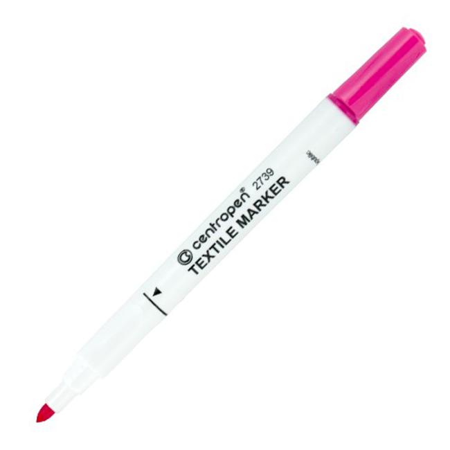 [CE273990] Textile marker Centropen 2739 pink