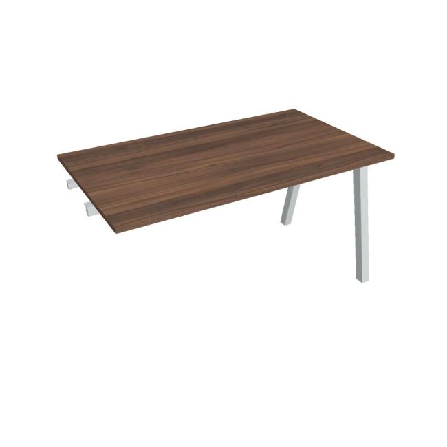 [ON920679] Conference table UNI A, late. chain, 140x75.5x80 cm, walnut/grey