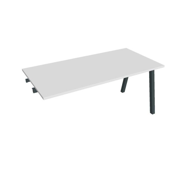 Conference table UNI A, late. chain, 160x75.5x80 cm, white/black