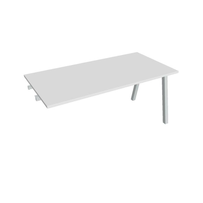 [ON920700] Conference table UNI A, late. chain, 160x75.5x80 cm, white/grey