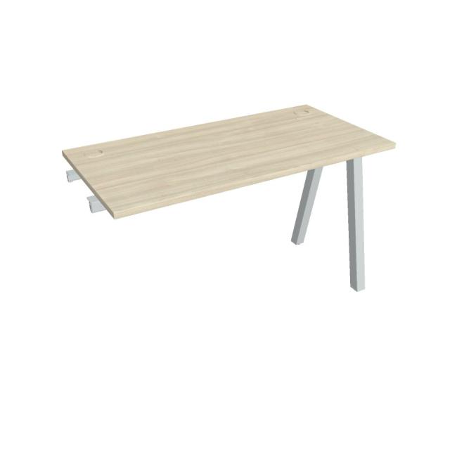 Work table UNI A, extendable. chain, 120x75.5x60 cm, agate/grey