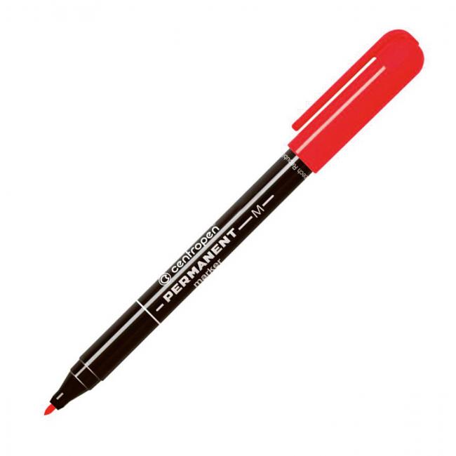 Permanent marker Centropen 2846 red