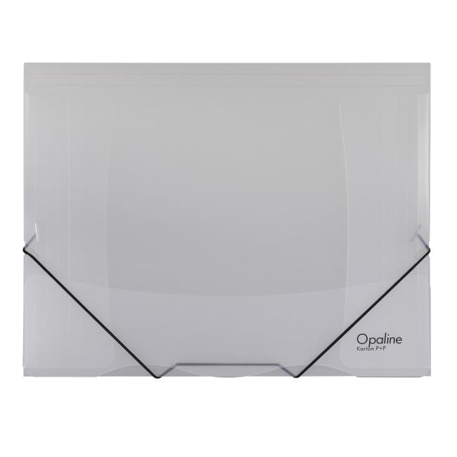 [KP259500] Plastový obal s gumičkou Karton PP Opaline, číry