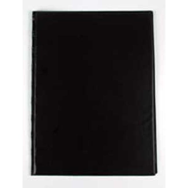[KP541301] Plain boards with bottom pocket KARTON PP black
