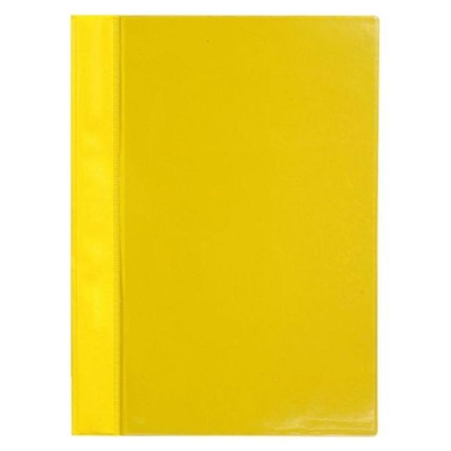 [KP542111] Rýchloviazač PVC s vreckom Karton PP žltý