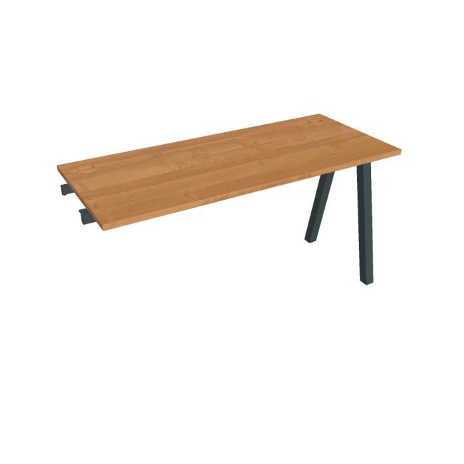 [ON920810] Work table UNI A, extendable. chain, 140x75.5x60 cm, alder/black