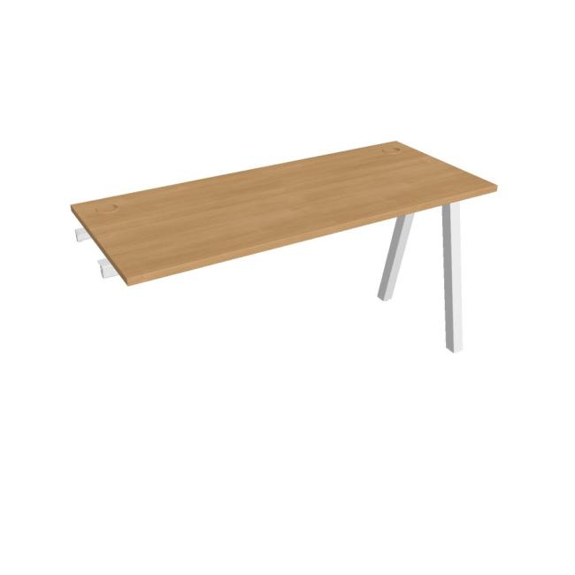 [ON920833] Work table UNI A, extendable. chain, 140x75.5x60 cm, oak/white