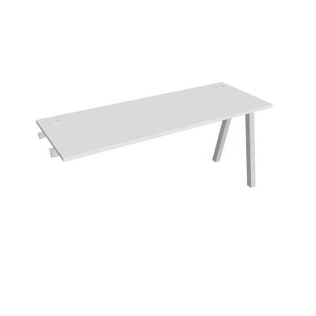 [ON920850] Work table UNI A, extendable. chain, 160x75.5x60 cm, white/grey