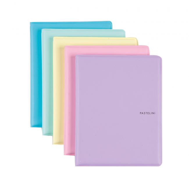 Document cover Cardboard PP Pastelini mix of colors