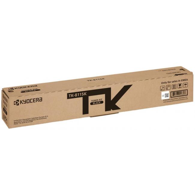 Toner Kyocera TK-8115K black (12.000 str.) pre ECOSYS M8124cidn/M8130cidn